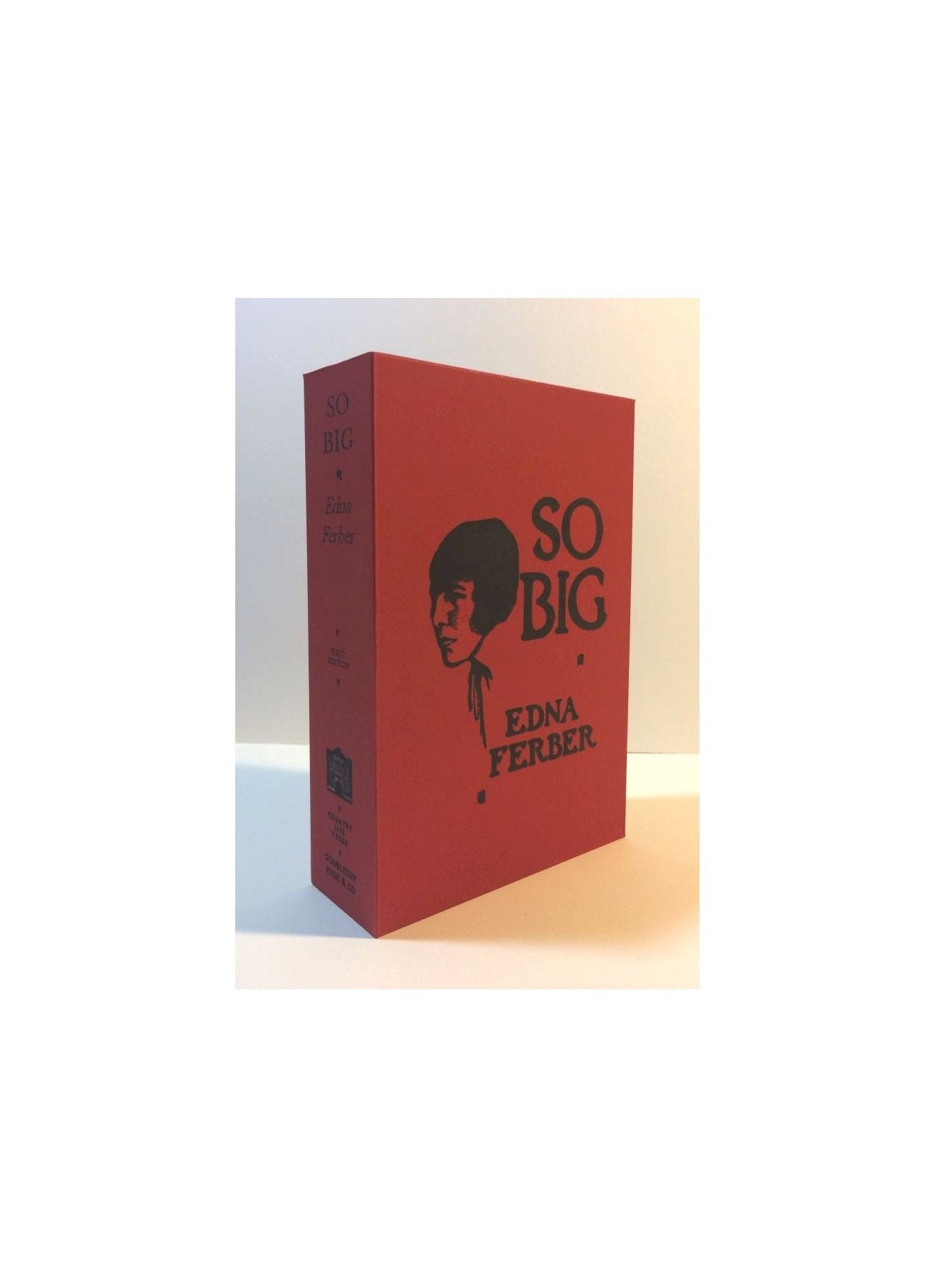 CUSTOM SLIPCASE for Edna Ferber - So Big - 1st Edition / 1st Printing