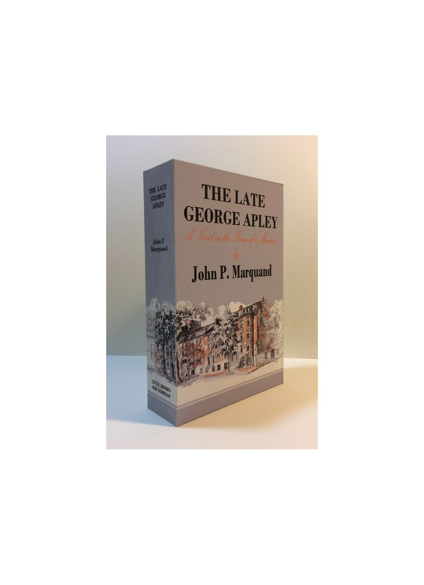 CUSTOM SLIPCASE for John P. Marquand  - The Late George Appley - 1st / 1st