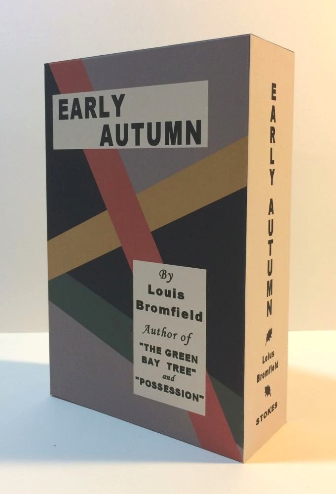 CUSTOM SLIPCASE for Loius Bromfield  - Early Autumn - 1st / 1st