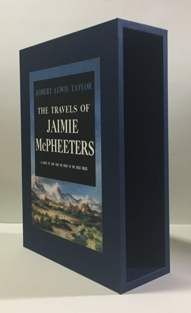 CUSTOM SLIPCASE for Robert Lewis Taylor - The Travels Of Jamie McPheeter - 1st Edition / 1st Printing