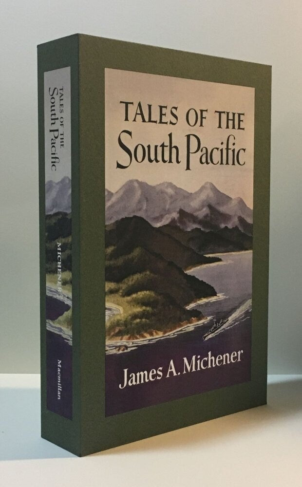 CUSTOM SLIPCASE for James A. Michener - Tales Of The South Pacific -  1st Edition / 1st Printing