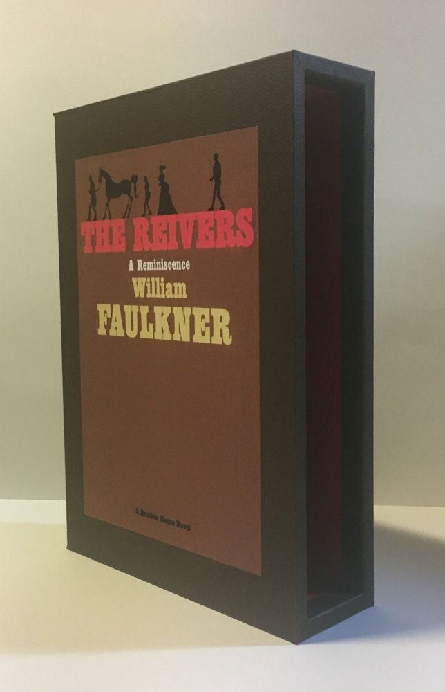 CUSTOM SLIPCASE for William Faulkner - The Reivers - 1st Printing / 1st Printing