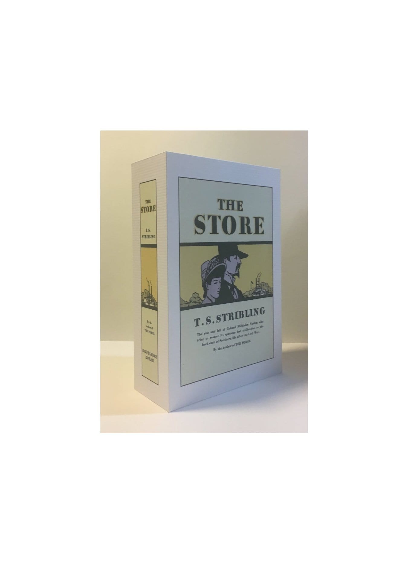 CUSTOM SLIPCASE for T. S. Stribling - The Store - 1st Printing / 1st Printing