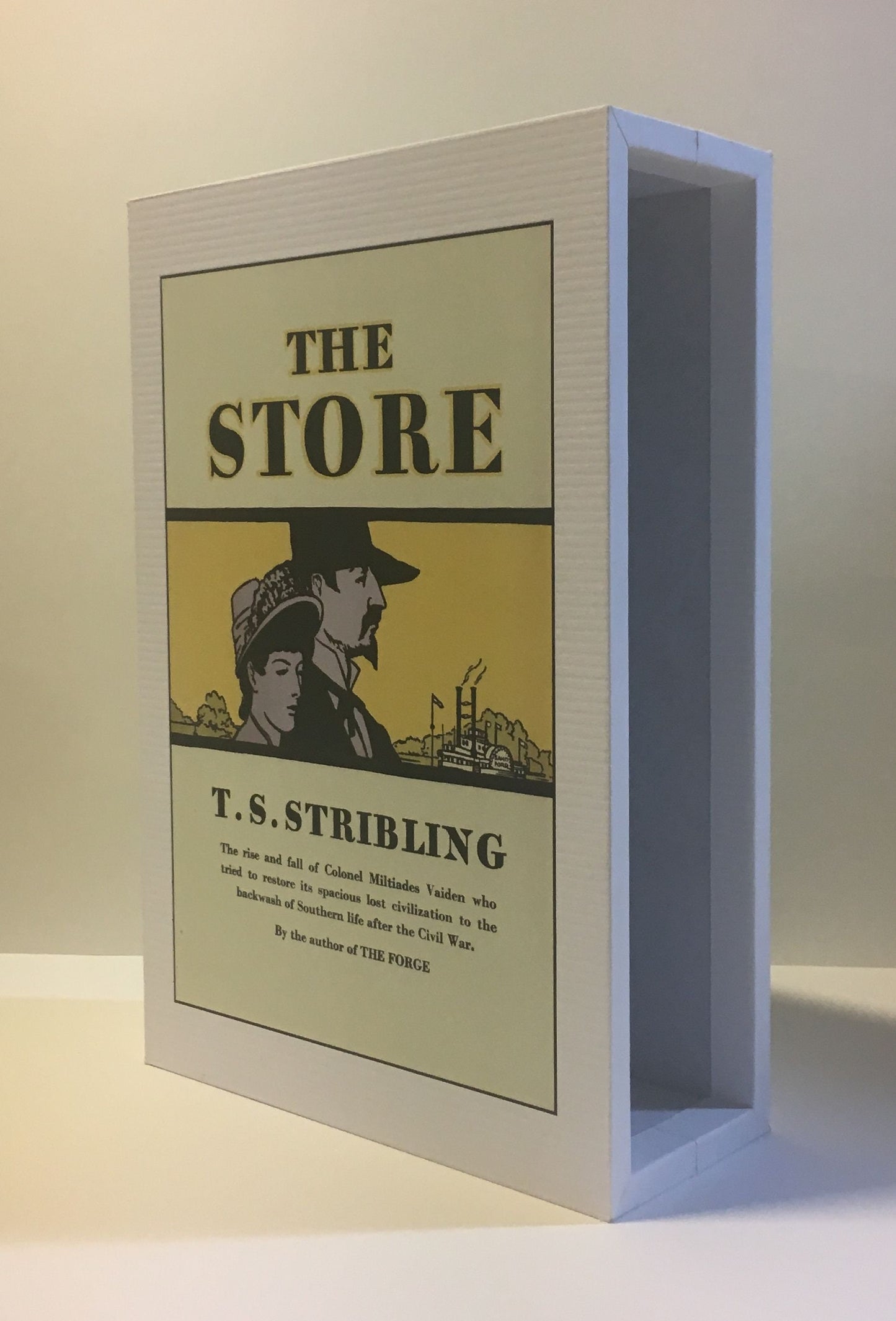 CUSTOM SLIPCASE for T. S. Stribling - The Store - 1st Printing / 1st Printing