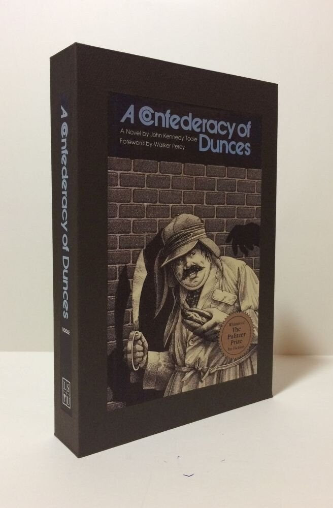 CUSTOM SLIPCASE for John Kennedy Toole - A Confederacy Of Dunces - 1st Printing / 1st Printing