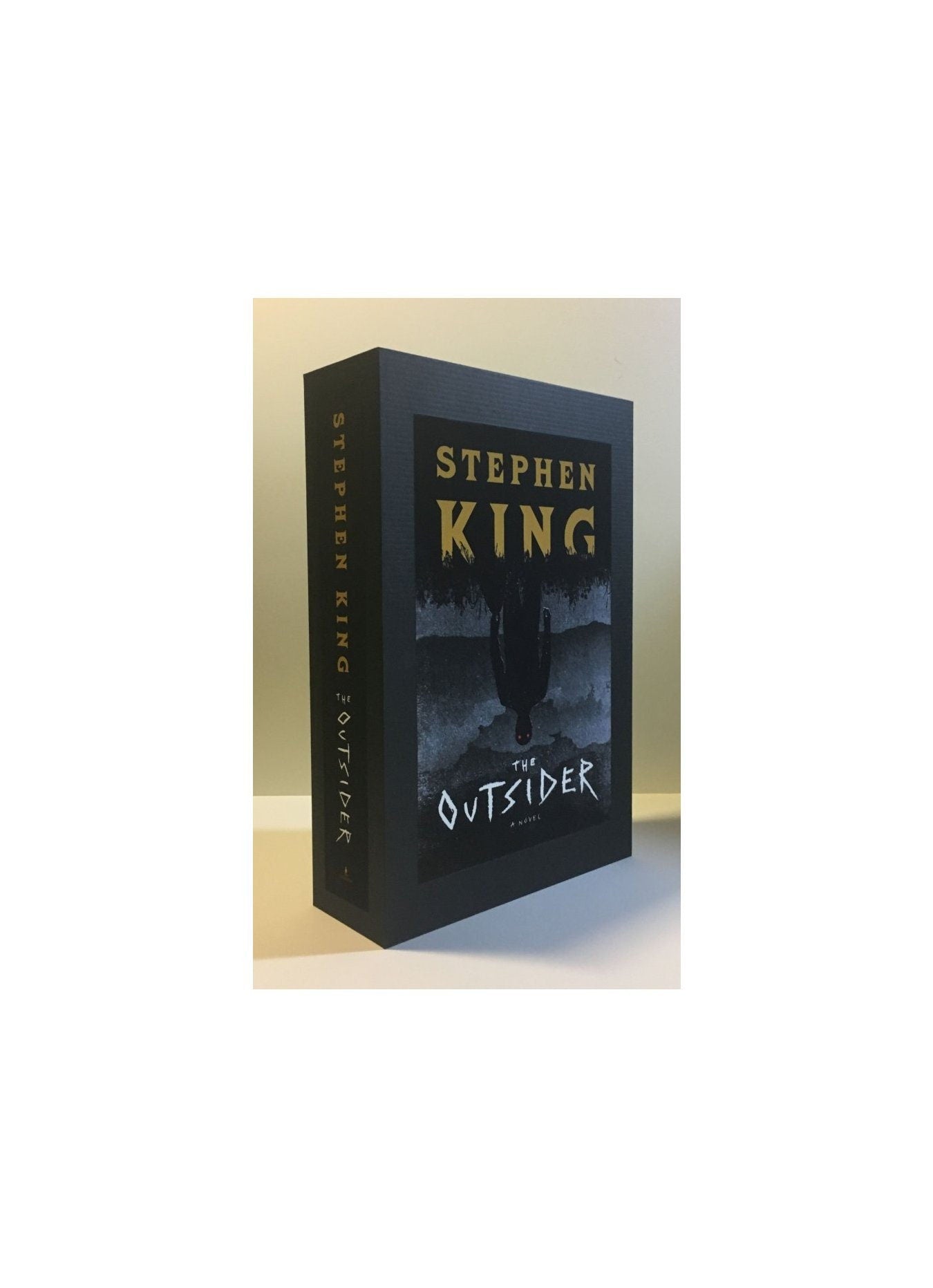 CUSTOM SLIPCASE for Stephen King - The Outsider - 1st Edition / 1st Printing