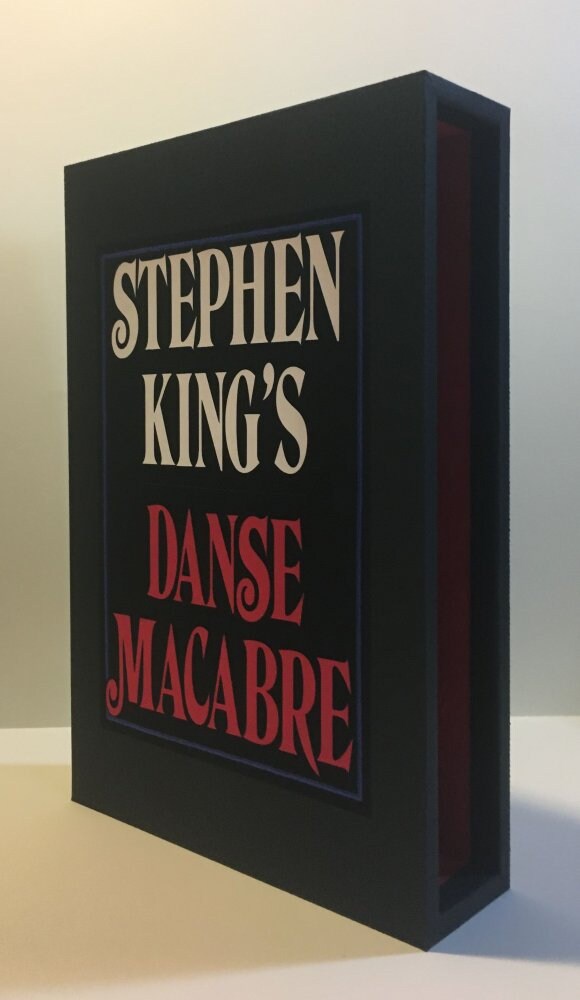 CUSTOM SLIPCASE for Stephen King - Danse Macabre - 1st Edition / 1st Printing