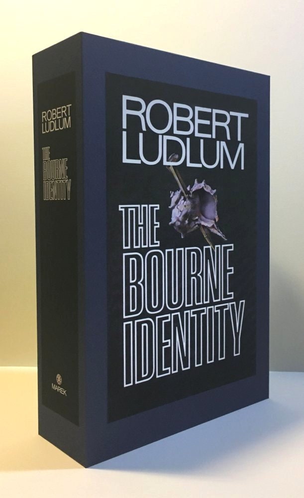 CUSTOM SLIPCASE for Robert Ludlum - The Bourne Identity - 1st Edition / 1st Printing