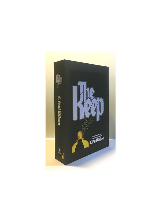 CUSTOM SLIPCASE for F. Paul Wilson - The Keep - 1st Edition / 1st Printing