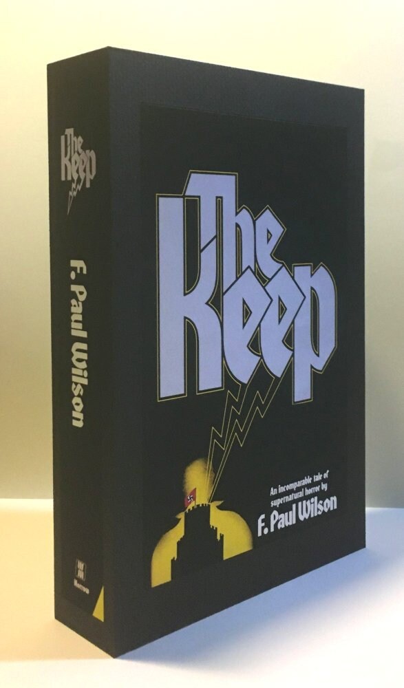 CUSTOM SLIPCASE for F. Paul Wilson - The Keep - 1st Edition / 1st Printing