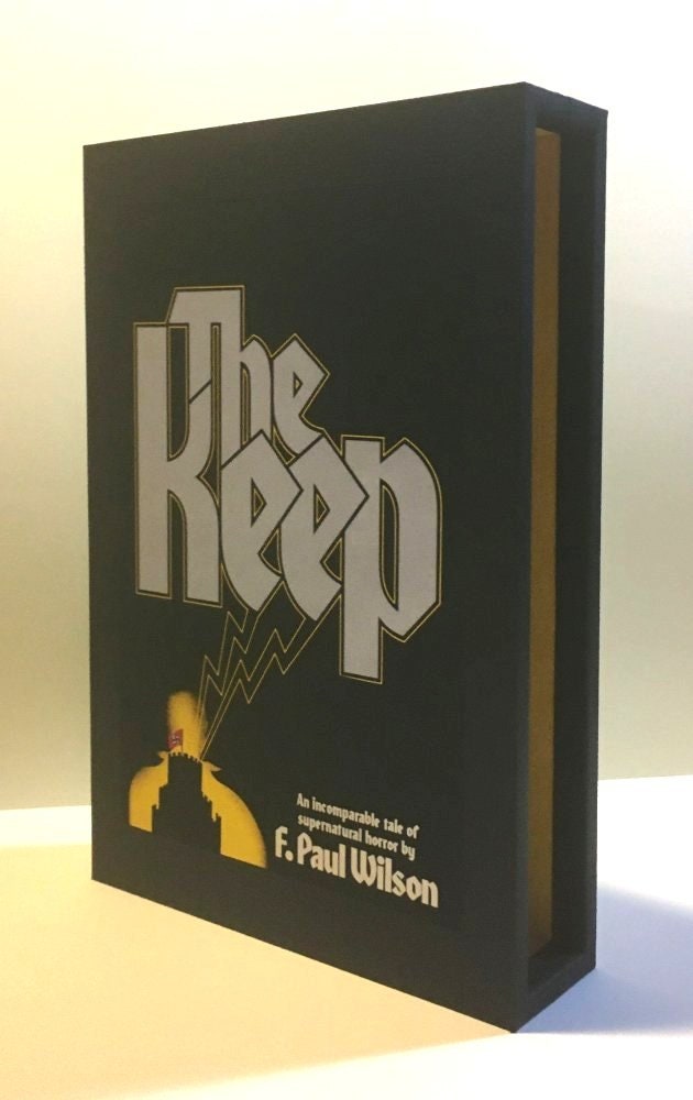 CUSTOM SLIPCASE for F. Paul Wilson - The Keep - 1st Edition / 1st Printing