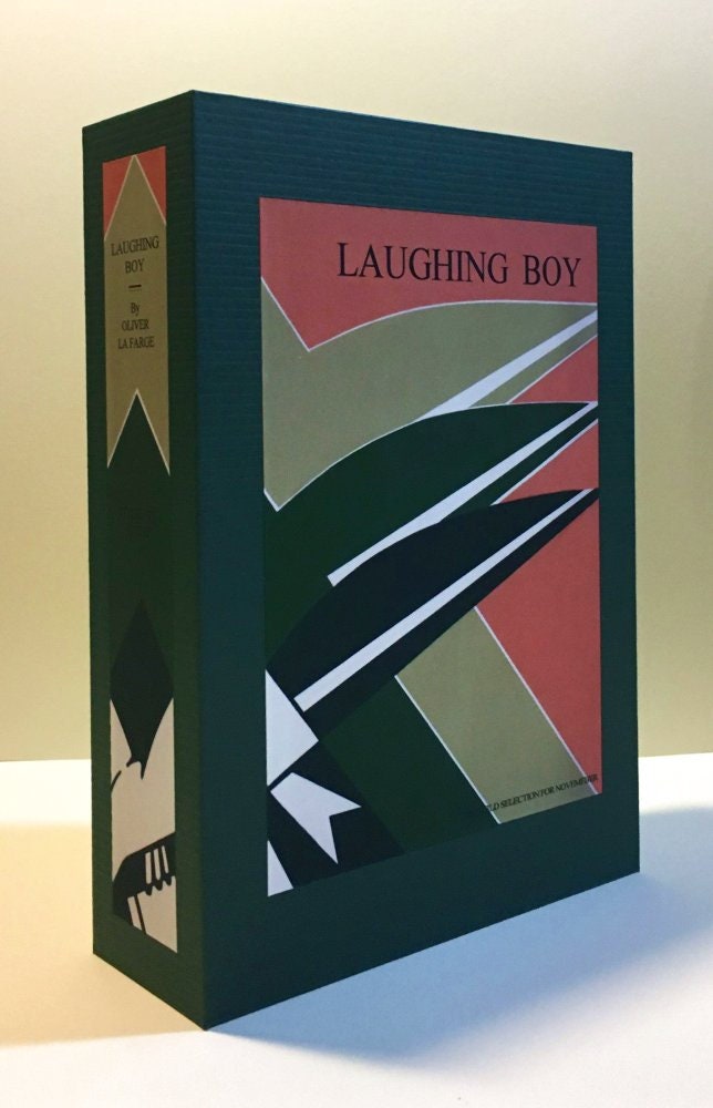 CUSTOM SLIPCASE for Oliver La Farge - Laughing Boy - Literary Guild 1st / 1st