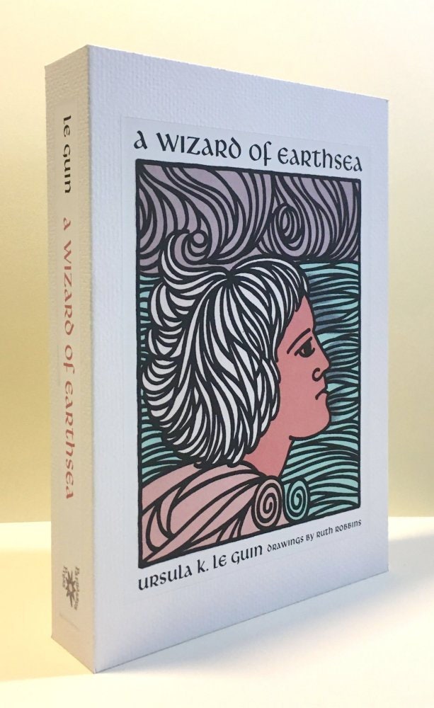 CUSTOM SLIPCASE for Ursula Le Guin - A Wizard of Earthsea- 1st Edition / 1st Printing