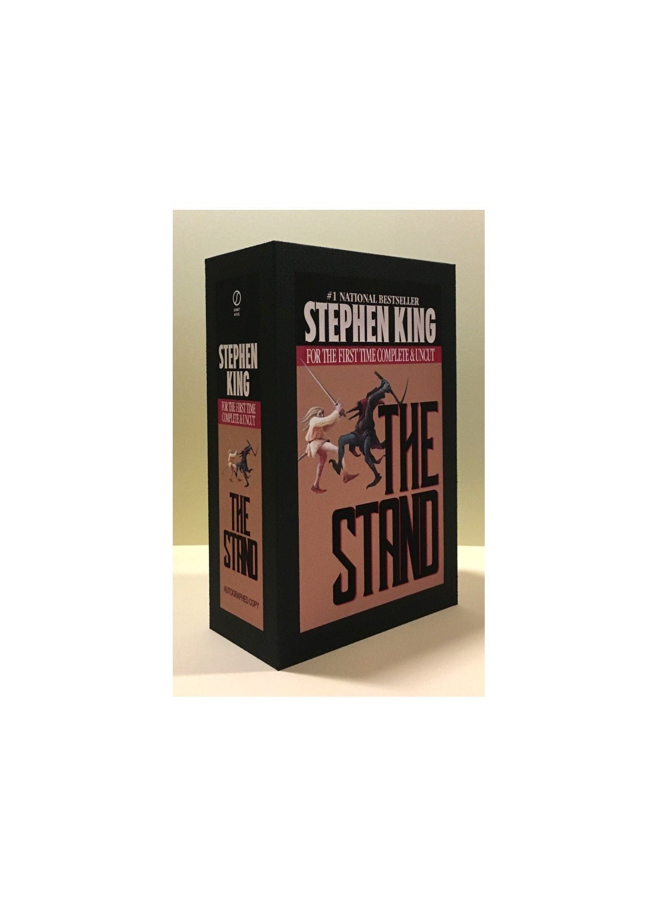 CUSTOM SLIPCASE for Stephen King - The Stand Complete & Uncut - Exhibit Case