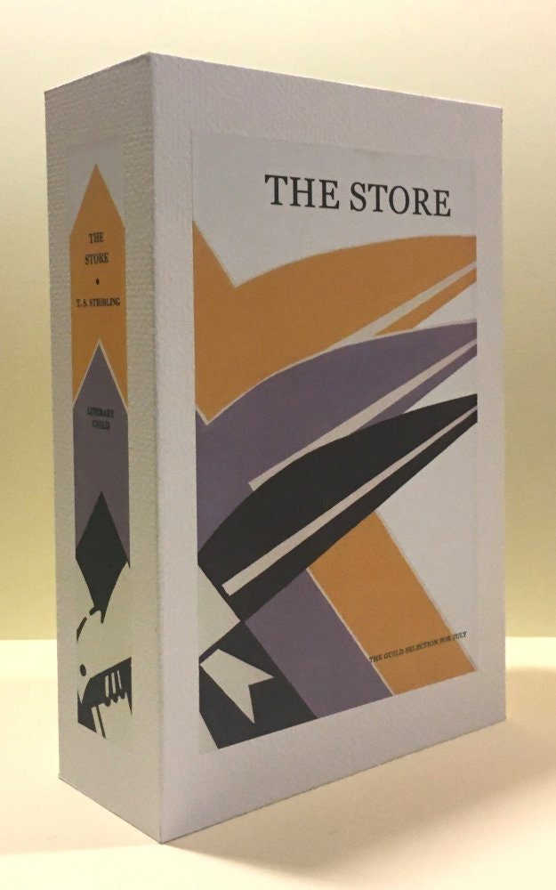 CUSTOM SLIPCASE for T. S. Stribling - The Store - Literary Guild Edition