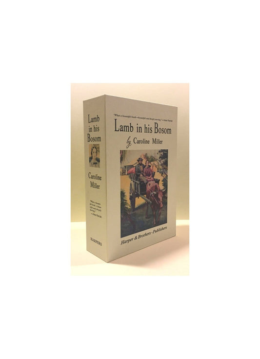 CUSTOM SLIPCASE for Caroline Miller - Lamb In His Bosom - 1st Printing / 1st Printing