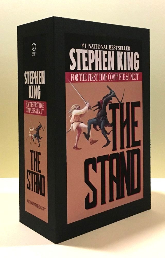 CUSTOM SLIPCASE for Stephen King - The Stand Complete & Uncut - Exhibit Case