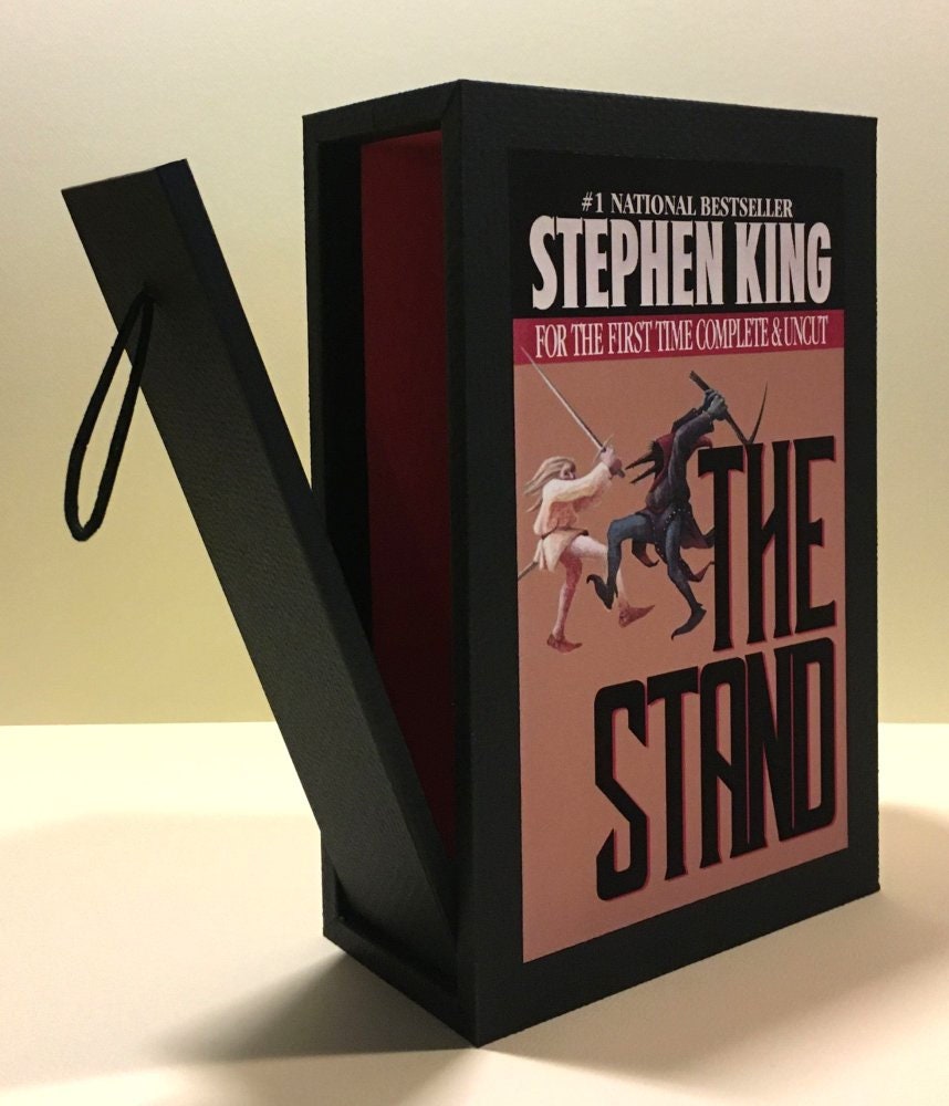 CUSTOM SLIPCASE for Stephen King - The Stand Complete & Uncut - Exhibit Case