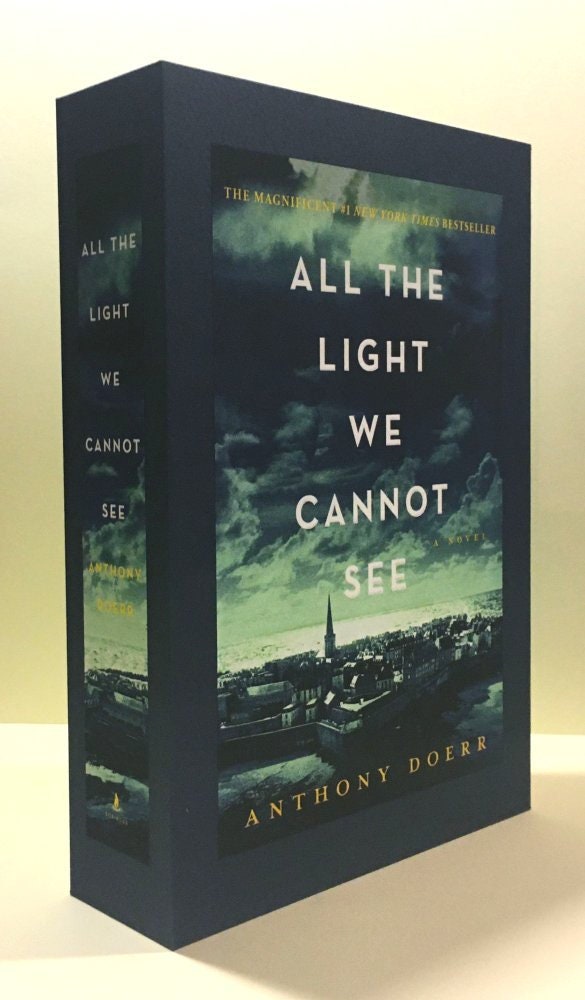 CUSTOM SLIPCASE for Anthony Doerr - All The Light We Cannot See - 1st Edition / 1st Printing