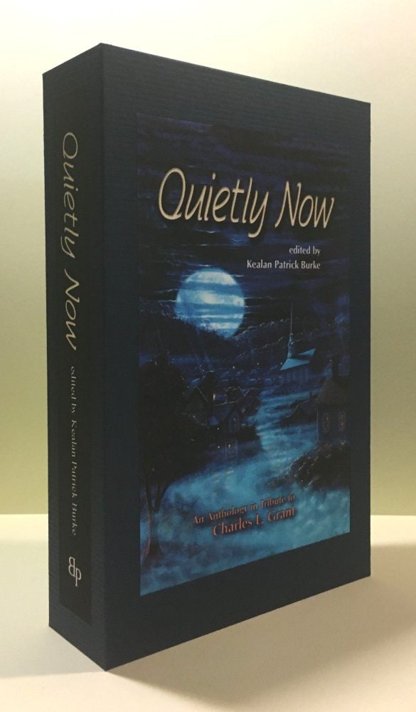 CUSTOM SLIPCASE for Kealan Patrick Burke - Quietly Now - 1st / 1st -James-