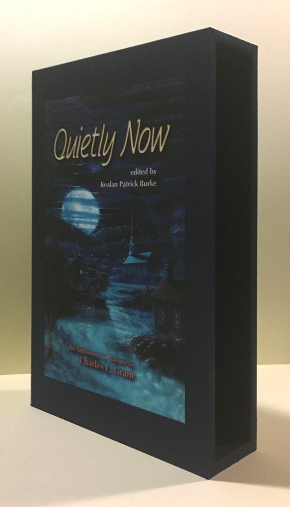 CUSTOM SLIPCASE for Kealan Patrick Burke - Quietly Now - 1st / 1st -James-