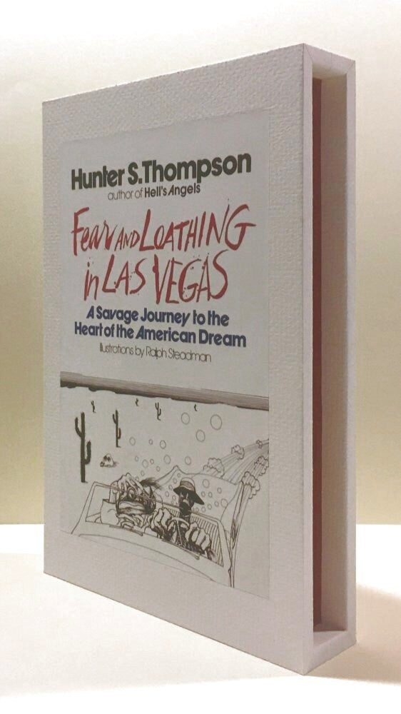 CUSTOM SLIPCASE for Hunter S. Thompson - Fear and Loathing in Las Vegas - 1st / 1st