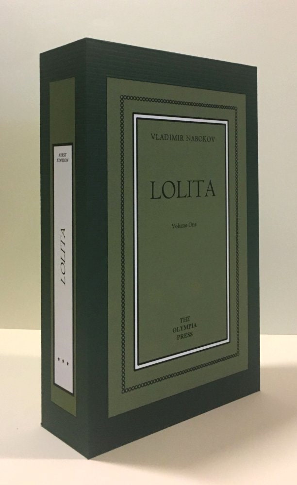 CUSTOM SLIPCASE for Vladimir Nabokov - Lolita - Olympia Press 2 Vol First Edition