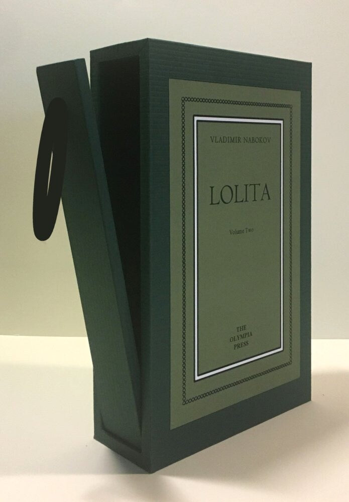 CUSTOM SLIPCASE for Vladimir Nabokov - Lolita - Olympia Press 2 Vol First Edition