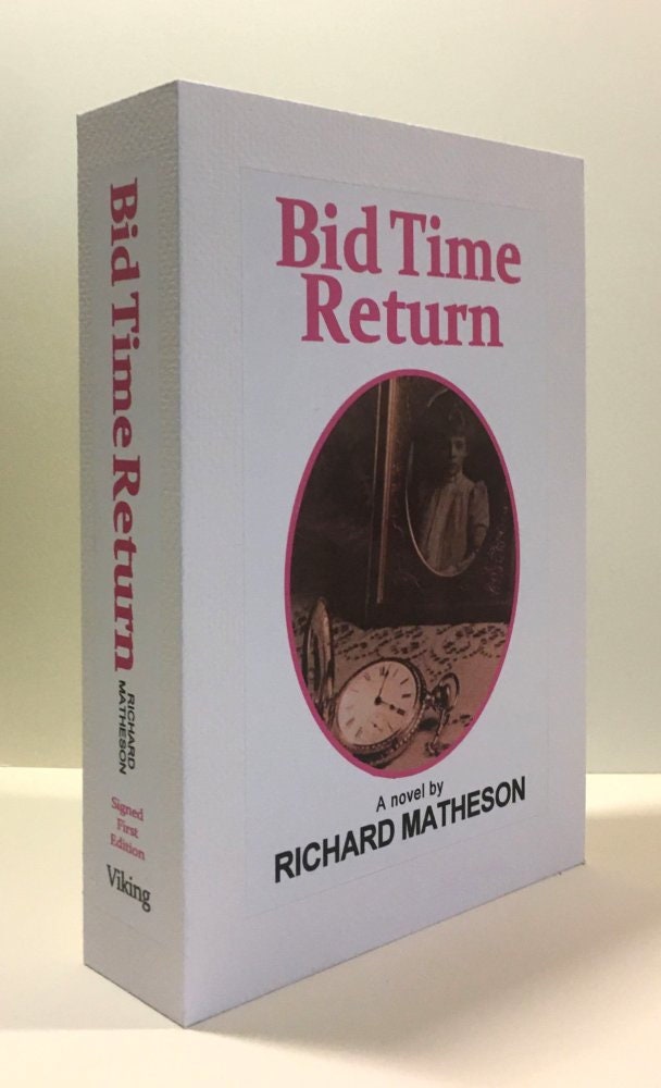 CUSTOM SLIPCASE for Richard Matheson - Bid Time Return - 1st Edition / 1st Printing