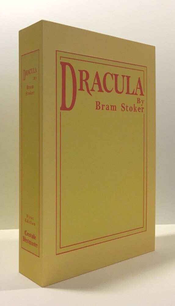 CUSTOM SLIPCASE for Bram Stoker - DRACULA - Westminster 1st Edition