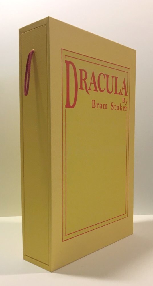 CUSTOM SLIPCASE for Bram Stoker - DRACULA - Westminster 1st Edition