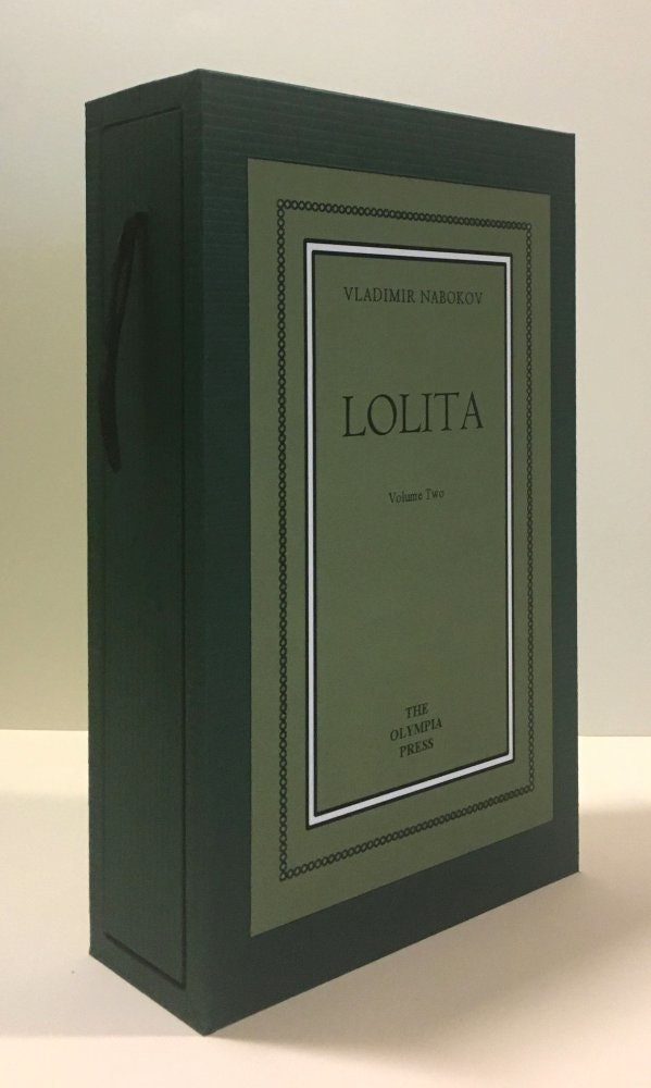 CUSTOM SLIPCASE for Vladimir Nabokov - Lolita - Olympia Press 2 Vol First Edition