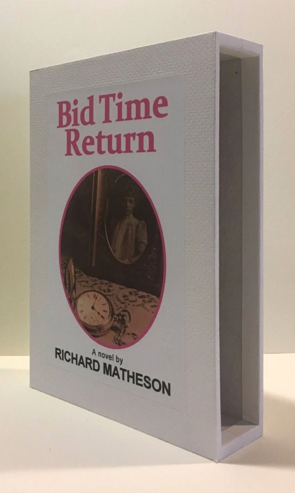 CUSTOM SLIPCASE for Richard Matheson - Bid Time Return - 1st Edition / 1st Printing