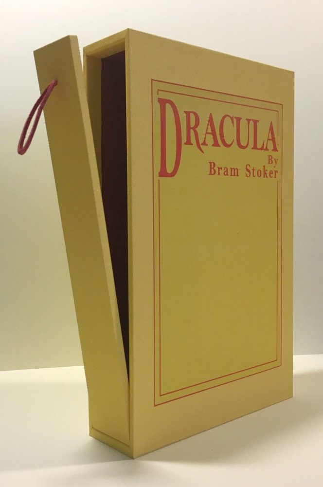 CUSTOM SLIPCASE for Bram Stoker - DRACULA - Westminster 1st Edition