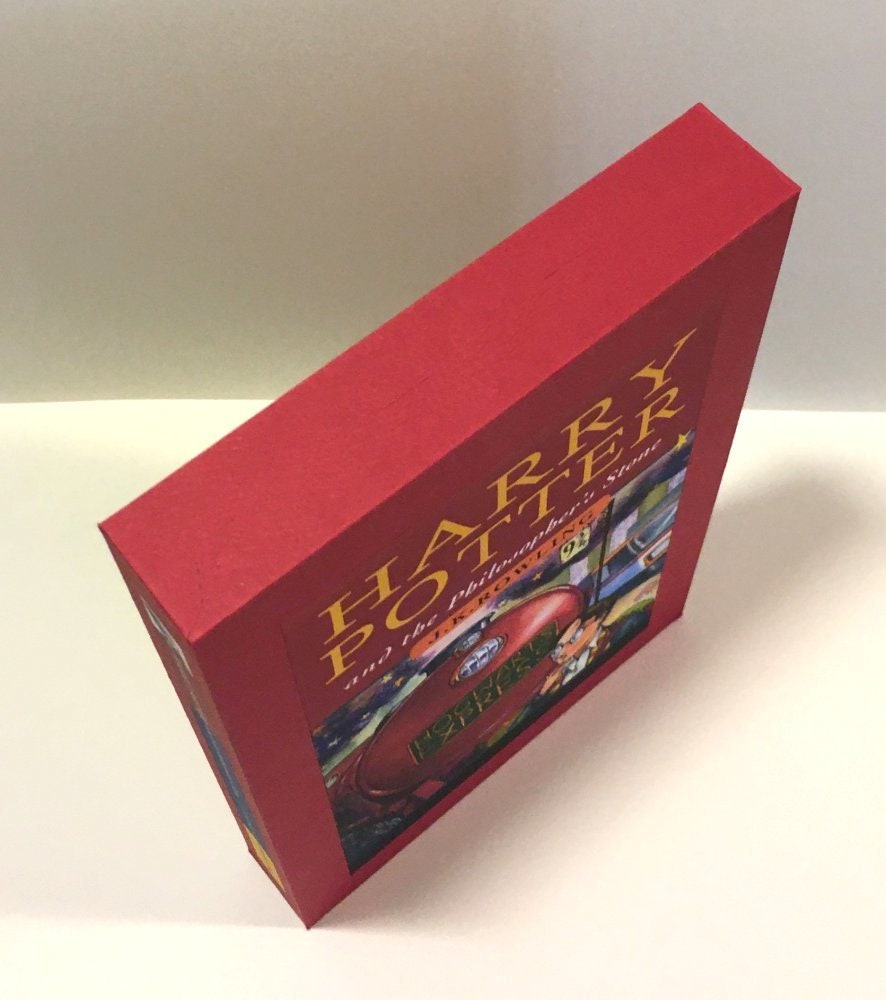 CUSTOM SLIPCASE for J. K. Rowling - Harry Potter and the Philosopher's Stone - UK 1st PaperBack