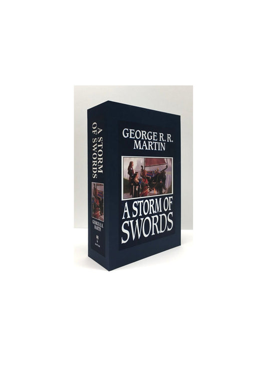 CUSTOM SLIPCASE for George R. R. Martin - A Storm Of Swords - 1st Printing / 1st Printing