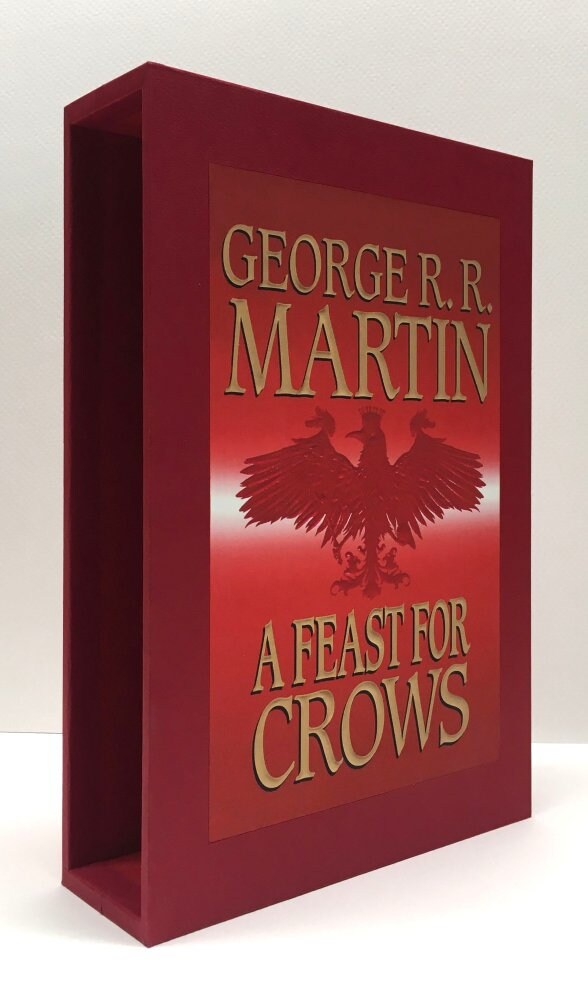 CUSTOM SLIPCASE for George R. R. Martin - A Feast Of Crows - 1st Printing / 1st Printing