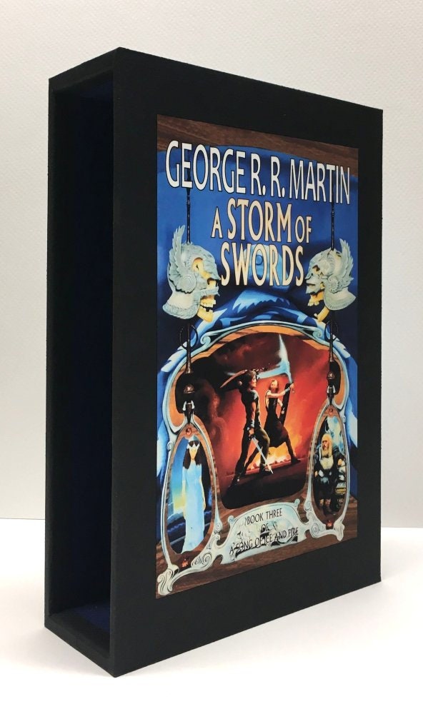 CUSTOM SLIPCASE for George R. R. Martin - A Storm Of Swords - UK 1st Edition