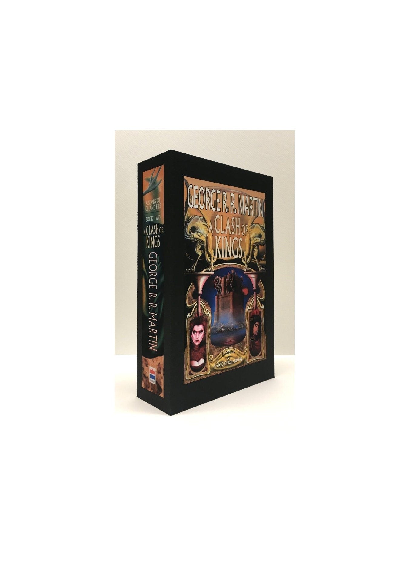 CUSTOM SLIPCASE for George R. R. Martin - A Clash Of Kings - UK 1st Edition