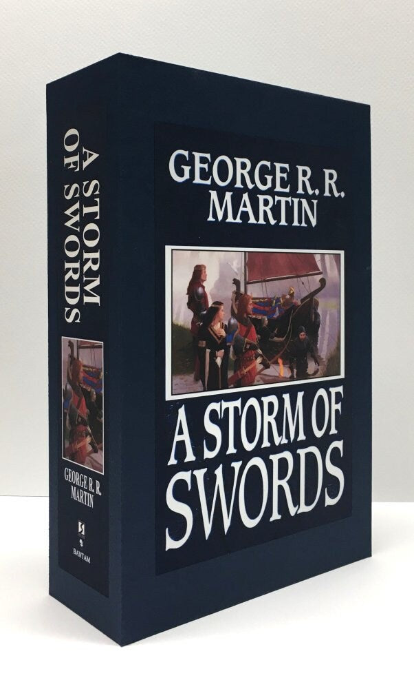 CUSTOM SLIPCASE for George R. R. Martin - A Storm Of Swords - 1st Printing / 1st Printing