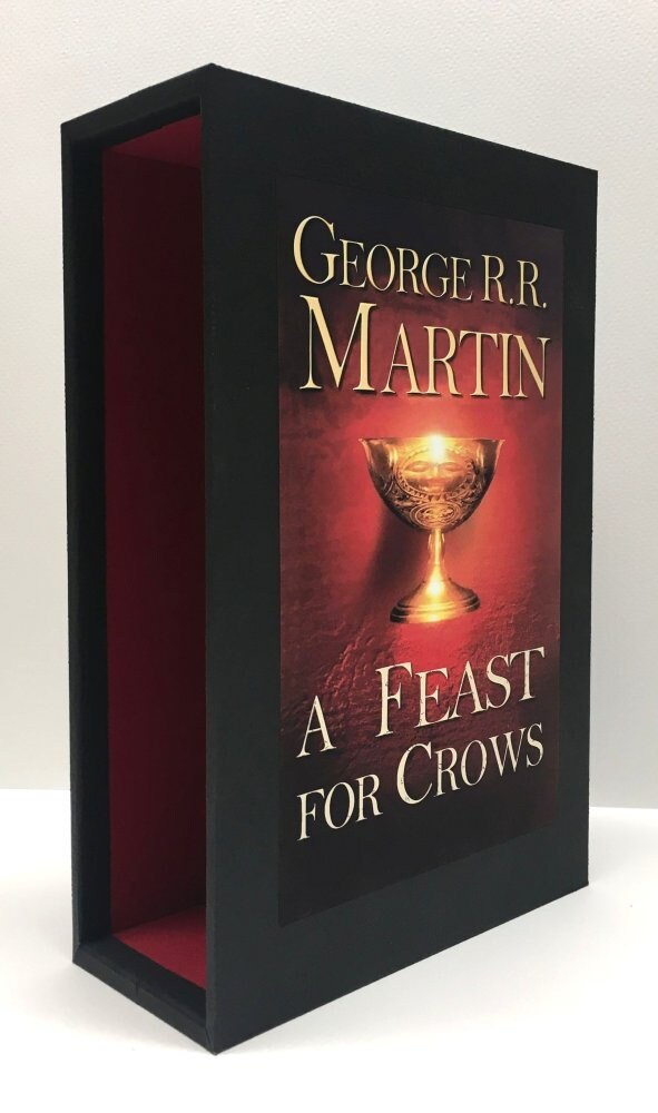 CUSTOM SLIPCASE for George R. R. Martin - A Feast Of Crows - UK 1st Edition