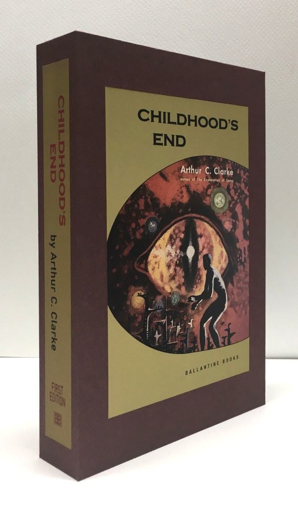 CUSTOM SLIPCASE for Arther C. Clarke - Childhood's End - 1st Edition / 1st Printing