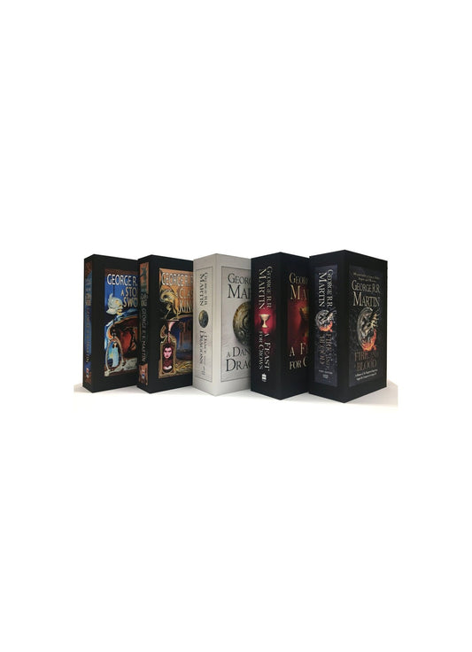 CUSTOM SLIPCASE for George R. R. Martin - A Game Of Thrones - UK First Editions 5 Case Set