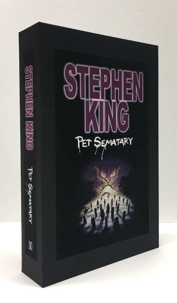 CUSTOM SLIPCASE for Stephen King - Pet Sematary - UK 1st Edition / 1st Printing