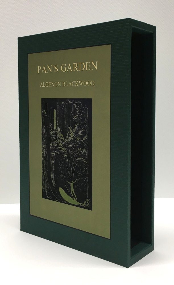 CUSTOM SLIPCASE For Algenon Blackwood - Pan's Garden - 1919 Reprint Edition