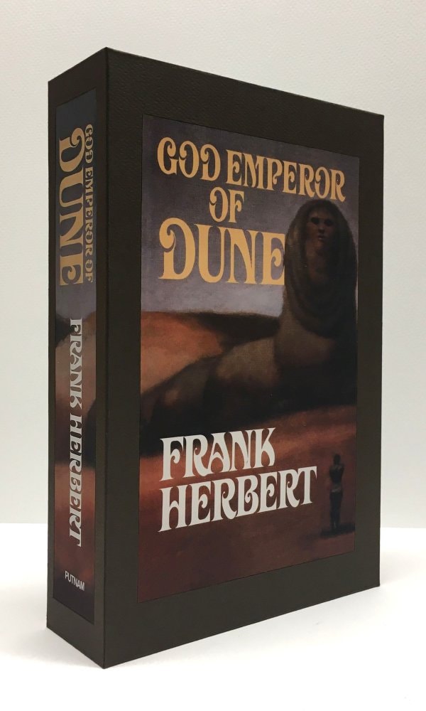 CUSTOM SLIPCASE for Frank Herbert - God, Emperor Of Dune - 1st Printing / 1st Printing