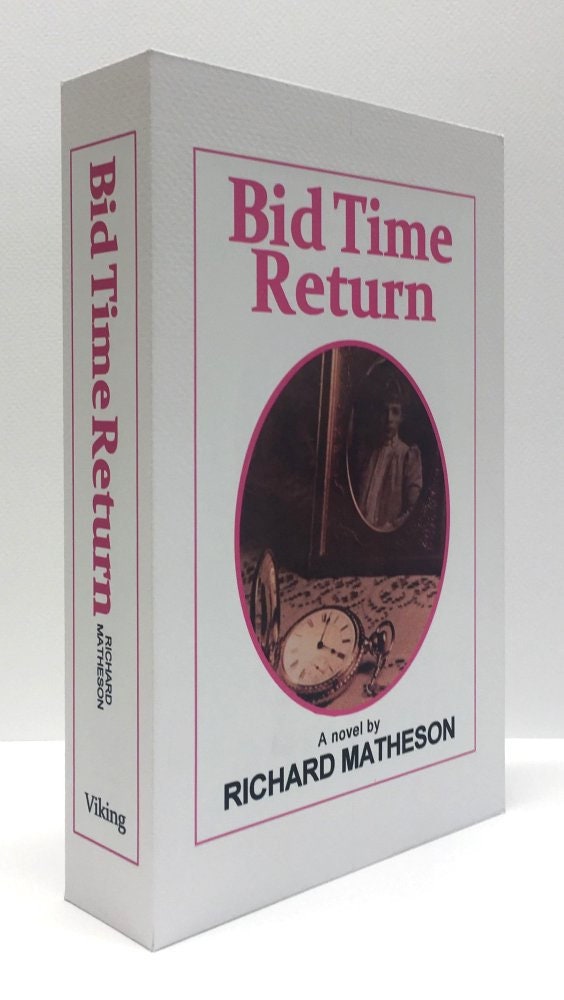 CUSTOM SLIPCASE for Richard Matheson - Bid Time Return - Later Printing