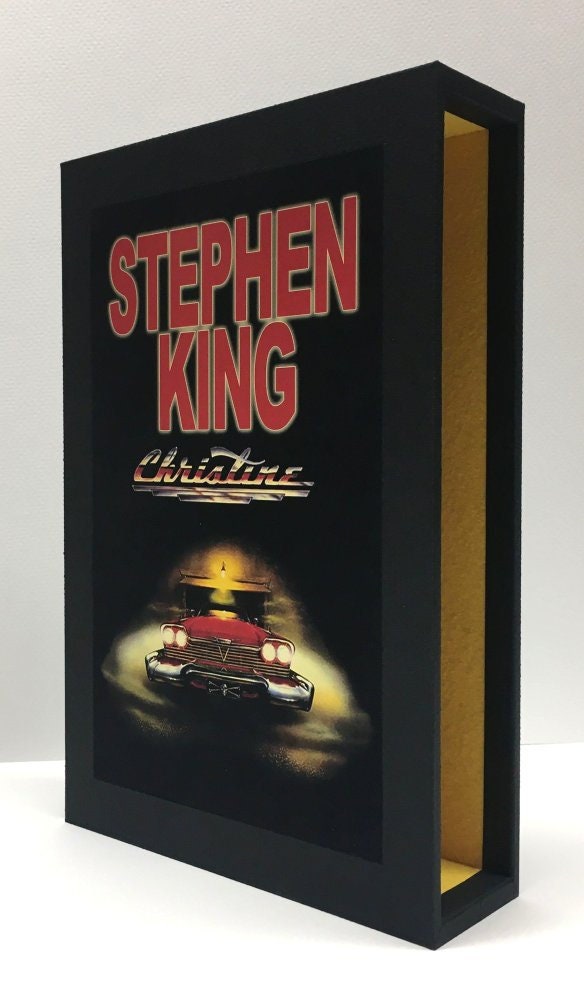 CUSTOM SLIPCASE for Stephen King - Christine - UK 1st Edition / 1st Printing