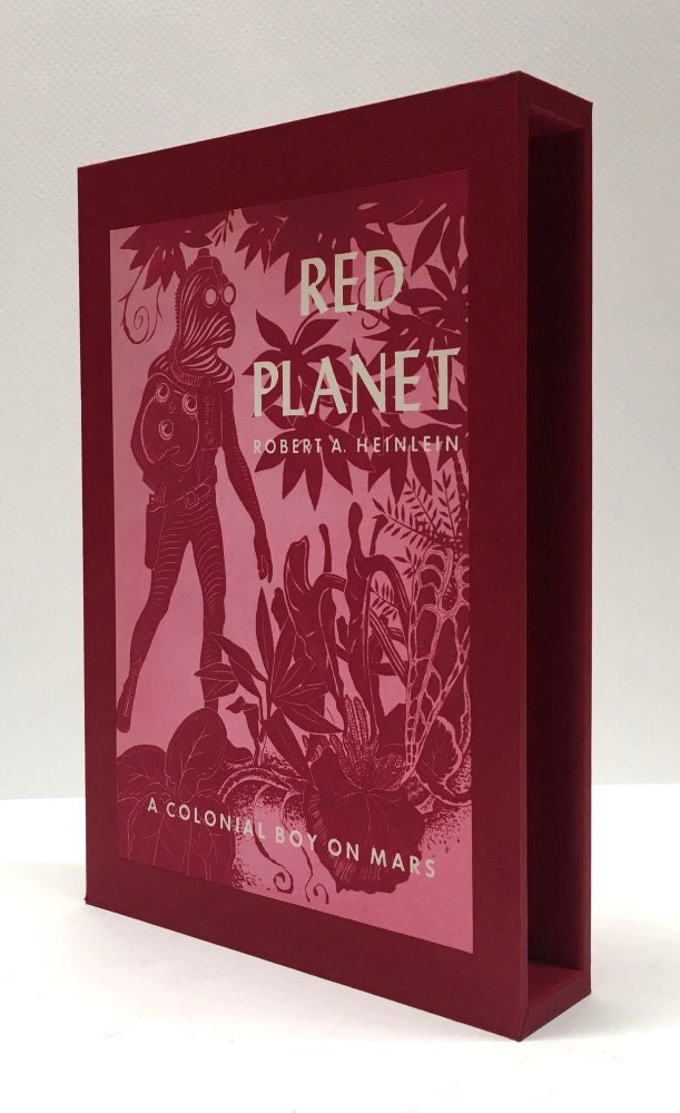 CUSTOM SLIPCASE for Robert A. Heinlein - Red Planet - 1st Edition / 1st Printing