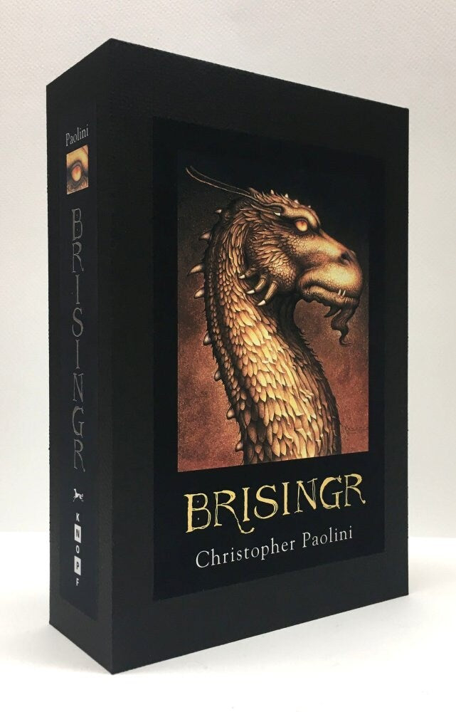 CUSTOM SLIPCASE for Christopher Paolini - Brisingr - 1st Edition / 1st Printing